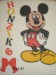 Mickey Mouse detail